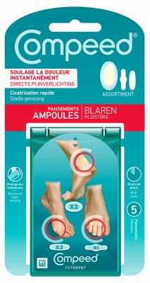 Compeed Fiale Set di 5 Medicazioni