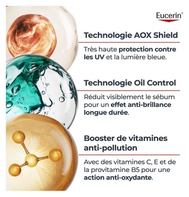 Eucerin Sun Protection Oil Control Sérum UV Ultra-Léger SPF50+ 30 ml