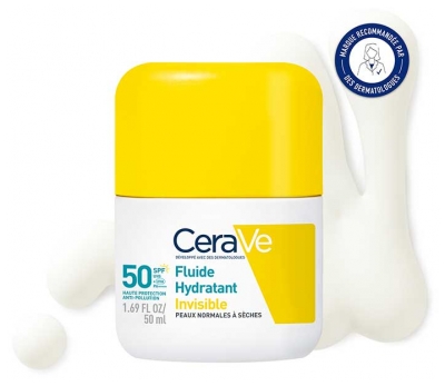 CeraVe Fluide Hydratant Invisible SPF50 50 ml