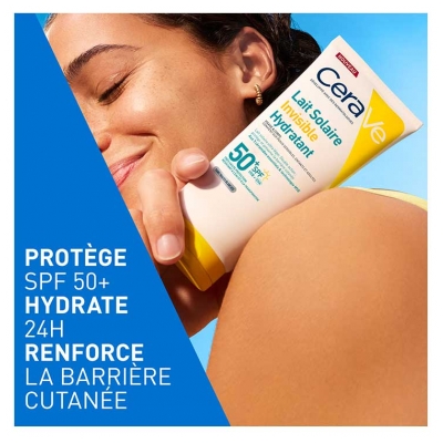 CeraVe Lait Solaire Hydratant Invisible SPF50+ 75 ml
