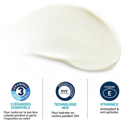 CeraVe Lait Solaire Hydratant Invisible SPF50+ 75 ml