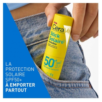 CeraVe Stick Solaire Invisible SPF50+ 8 g