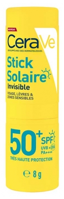 CeraVe Stick Solaire Invisible SPF50+ 8 g