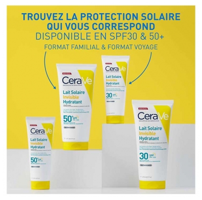 CeraVe Lait Solaire Hydratant Invisible SPF30 75 ml
