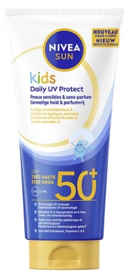 Nivea Sun Daily UV Protect Kids Lait Solaire SPF50+ 100 ml