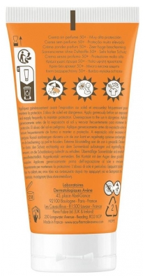Avène Crème Sans Parfum SPF50+ 50 ml