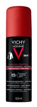 Vichy Homme Clinical Control Anti-Transpirant 96H 125 ml