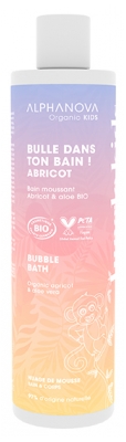 Alphanova Kids Espuma No Teu Banho! Gel de Banho Espumante Damasco Bio 250 ml