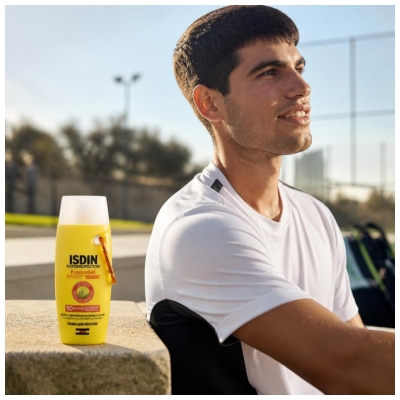 Isdin Fotoprotector Fusion Gel Solaire Sport SPF50 100 ml Edition Limitée By Alcaraz