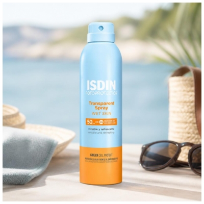 Isdin Fotoprotector Transparent Spray Wet Skin SPF50 100 ml