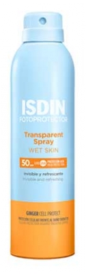 Isdin Fotoprotector Transparentes Spray Wet Skin LSF 50 100 ml