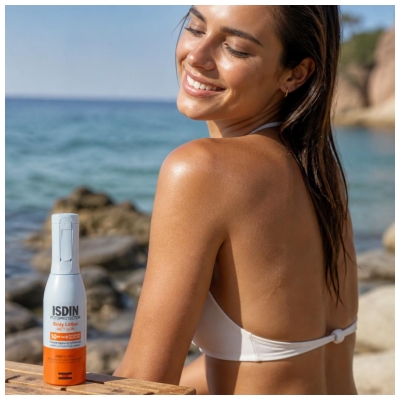 Isdin Fotoprotector Body Lotion Spray Solar Wet Skin SPF50 250 ml