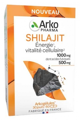 Arkopharma Arkogélules Shilajit 60 Gélules