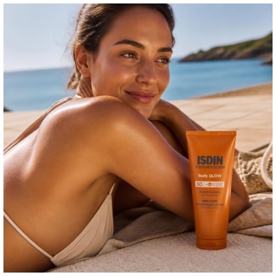 Isdin Fotoprotector Body Glow Loțiune Solară SPF30 200 ml