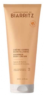 Laboratoires de Biarritz Crème Corps Scintillante Bio 200 ml