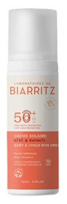 Laboratoires de Biarritz Crème Solaire Bébé & Enfant SPF50+ Bio 100 ml