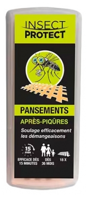 Insect Protect Pansements Après-Piqûres 18 Pansements