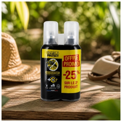 Insect Protect Myggmedel Tropical Lotion för hud 2 x 75 ml