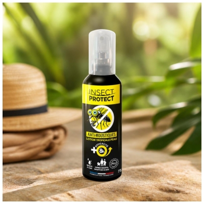 Insect Protect Lozione Anti-Zanzare Tropicale Pelle 75 ml