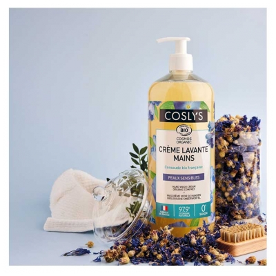 Cremă de Spălat Mâini Coslys cu Tătăneasă Bio 1 L