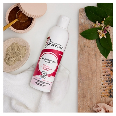 Les couleurs de Jeanne Shampoing Fixateur et Révélateur de Couleur Bio 230 ml