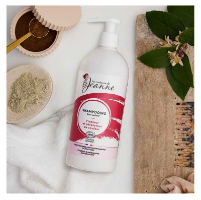 Bio šampon Les couleurs de Jeanne pro fixaci a zvýraznění barvy 490 ml