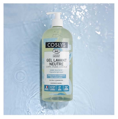 Coslys Neutral Organic Washing Gel 1 L