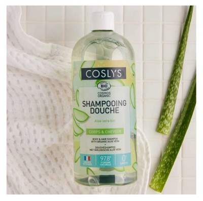 Coslys Șampon Gel de Duș Aloe Vera Bio 1 L