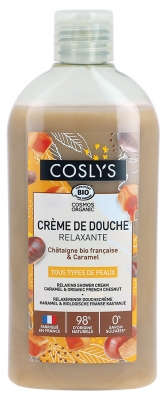 Coslys Gel de Duș Relaxant Caramel & Cămin Bio 250 ml