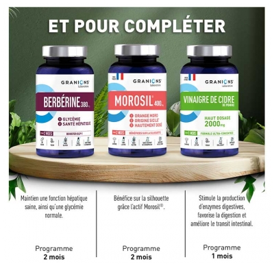 Granions Berbérine 380 mg 60 Gélules