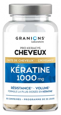 Granions Pro Keracys Kératine 1000 mg 90 Comprimés