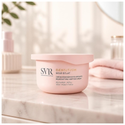 SVR Densitium Rose Éclat Cremă Redensifiantă Uniformizantă Reîncărcabilă 50 ml