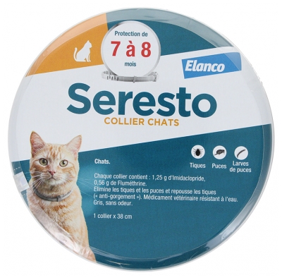 Guler Antiparasitar Seresto pentru Pisici