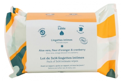 My Lubie Șervețele Intime Pachet de 3 x 14 Șervețele