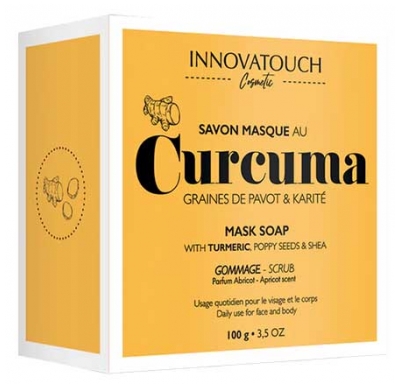 Innovatouch Mydło-Maseczka z kurkumą 100 g