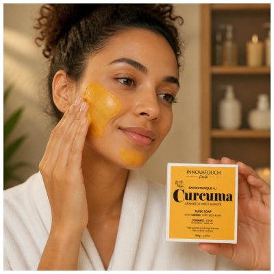 Innovatouch Savon Masque au Curcuma 100 g