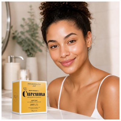 Innovatouch Savon Masque au Curcuma 100 g