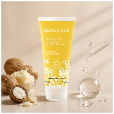 Berdoues Bodylotion Sheabutter Monoï und Tiaré 100 ml