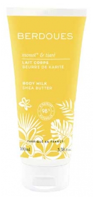 Berdoues Leite Corporal Manteiga de Karité Monoï e Tiaré 100 ml