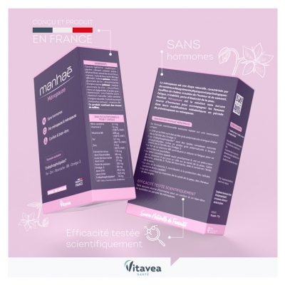 Vitavea Manhaé Ménopause 90 Capsules