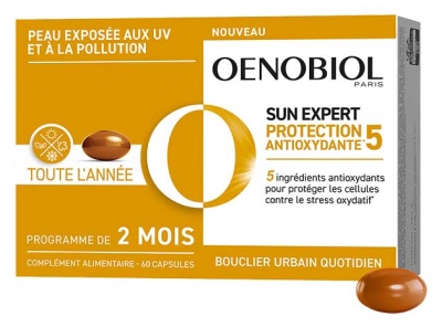 Oenobiol Sun Expert Protection Antioxydante 60 Capsules