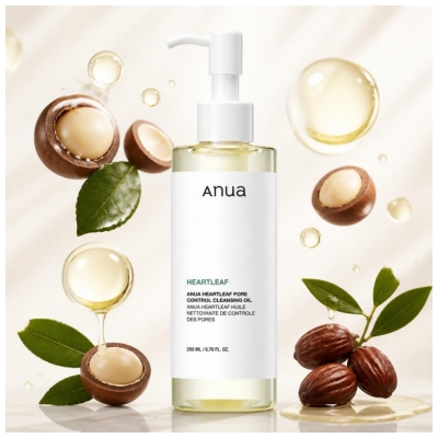 Anua Heartleaf Huile Nettoyante Pore Control 200 ml