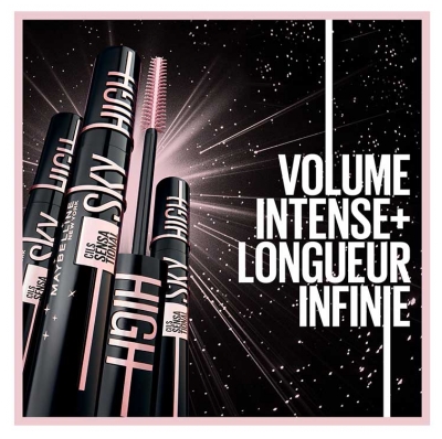 Maybelline New York Cils Sensational Sky High Mascara 7,2 ml - Teinte : Noir Cosmique