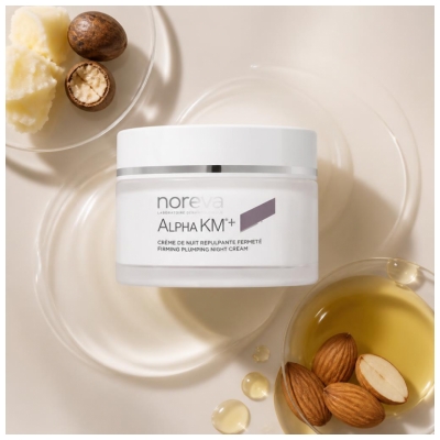 Noreva Alpha KM + Straffende Aufpolsternde Nachtcreme 50 ml