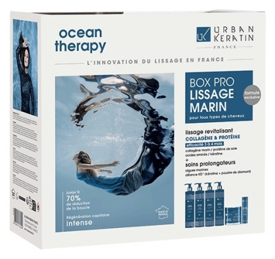 Urban Keratin Box Pro Kit Lissage Marin Ocean Therapy