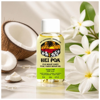 Hei Poa Reines Monoï Tahiti Tiaré-Duft 30 ml