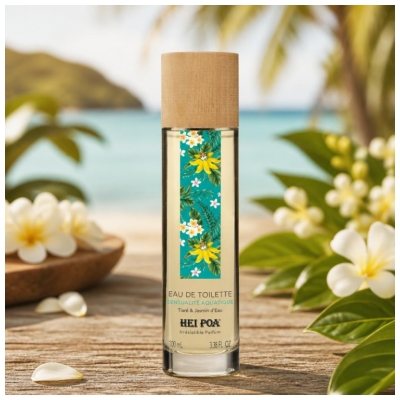 Hei Poa Eau de Toilette Sensualité Aquatique Tiare & Water Jasmine 100ml