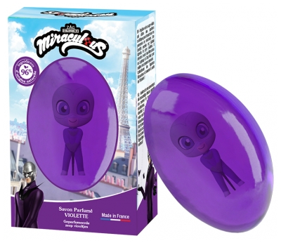 Le Comptoir du Bain Miraculous Savon Parfumé 75 g - Senteur : Violette Papillon