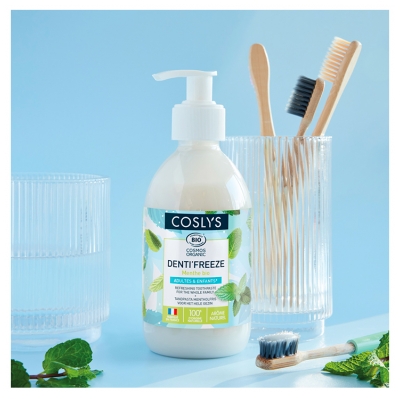 Coslys Creme Dental Denti'Freeze Menthe Bio 350 g