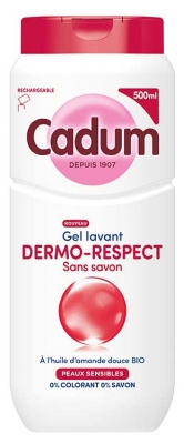 Cadum Gel Lavant Dermo-Respect Sans Savon 500 ml